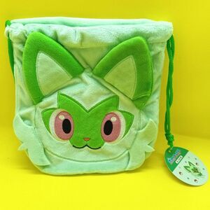 Pokemon Sprigatito drawstring bag